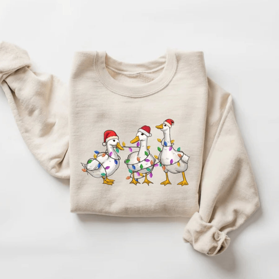 DUCK CHRISTMAS SWEATER