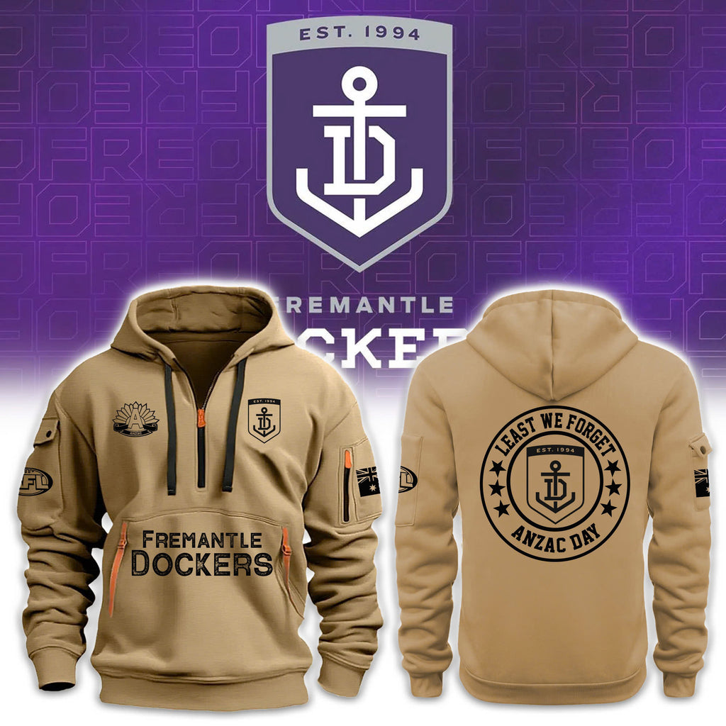 Fremantle Dockers Anzac Day Premium Hoodie